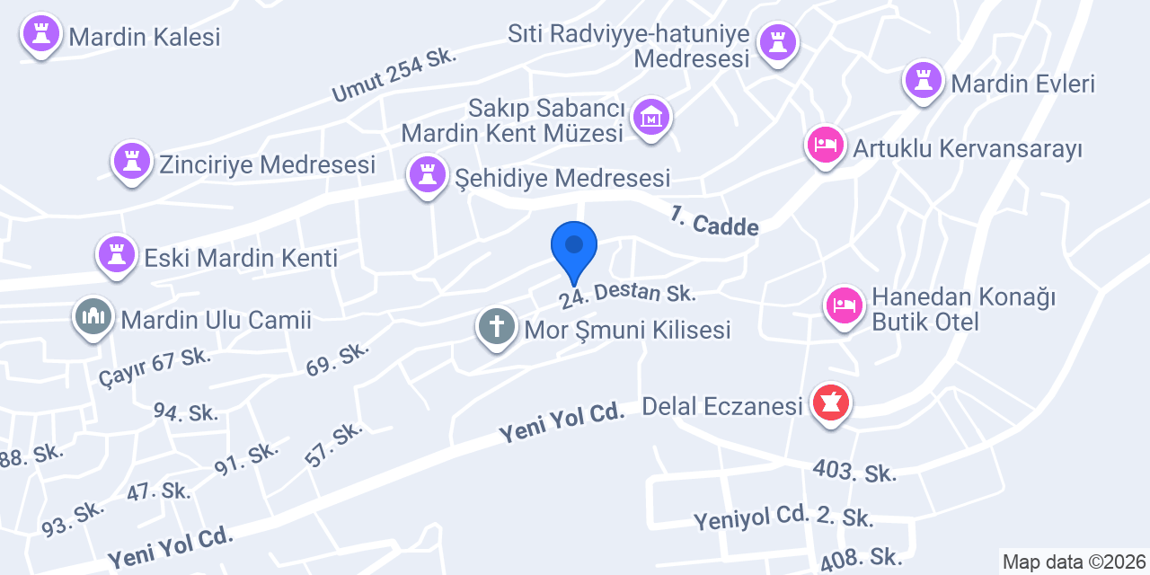 DEMİRHAN BUTİK OTEL konumu