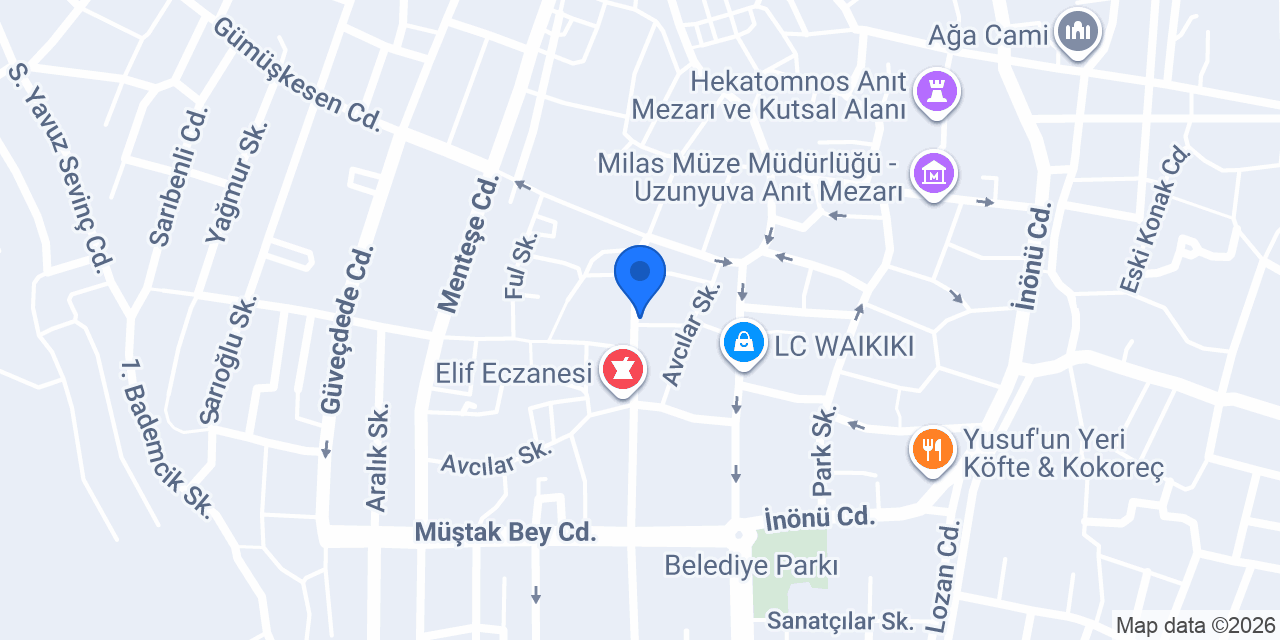 Aura Butik konumu