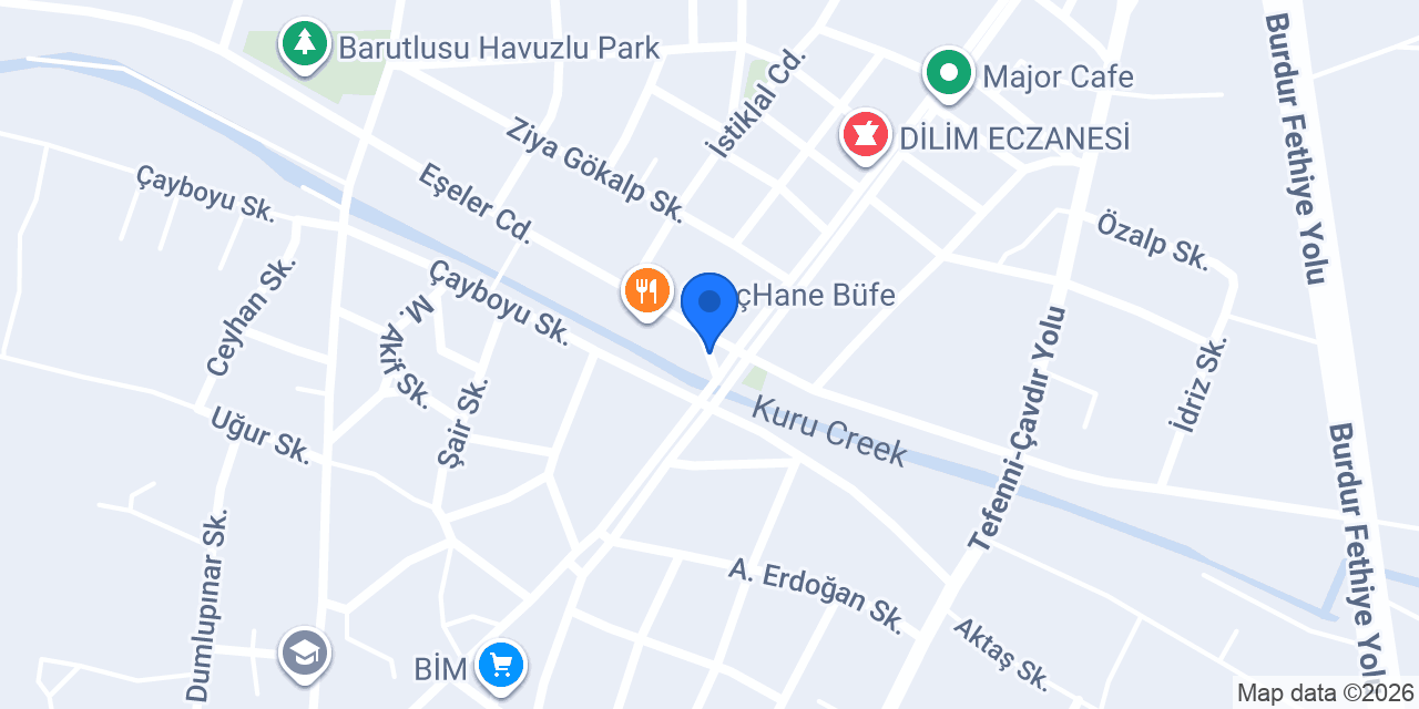 Bayraklı park konumu