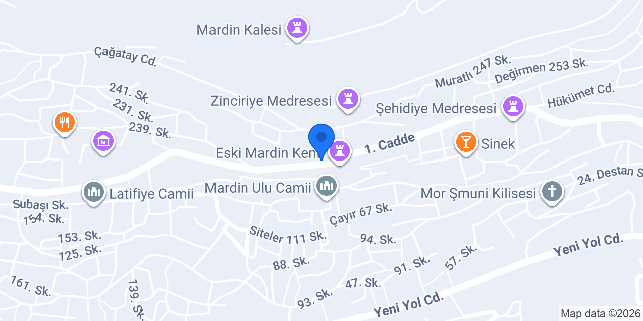 Harire Mardin konumu
