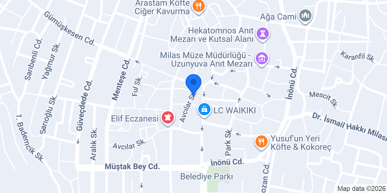 Zihni Cam konumu