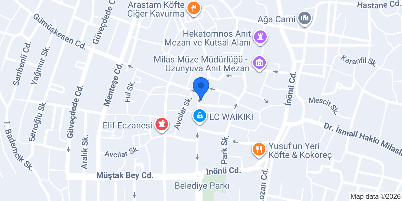 Karaca konumu