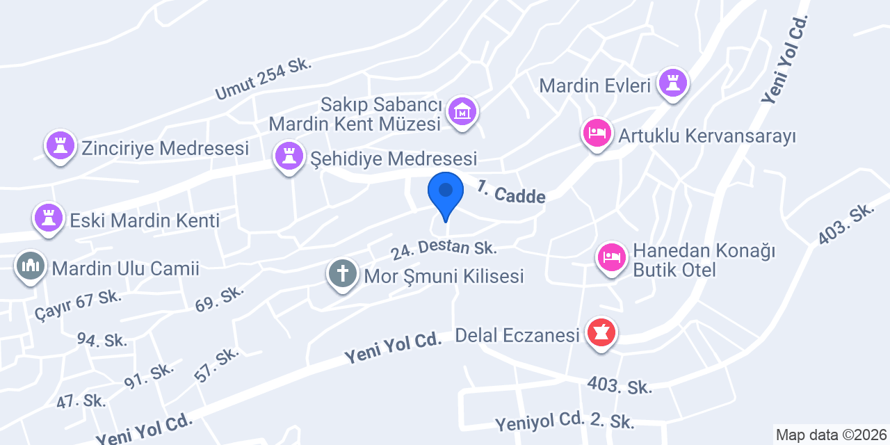 Hanzade Konağı konumu