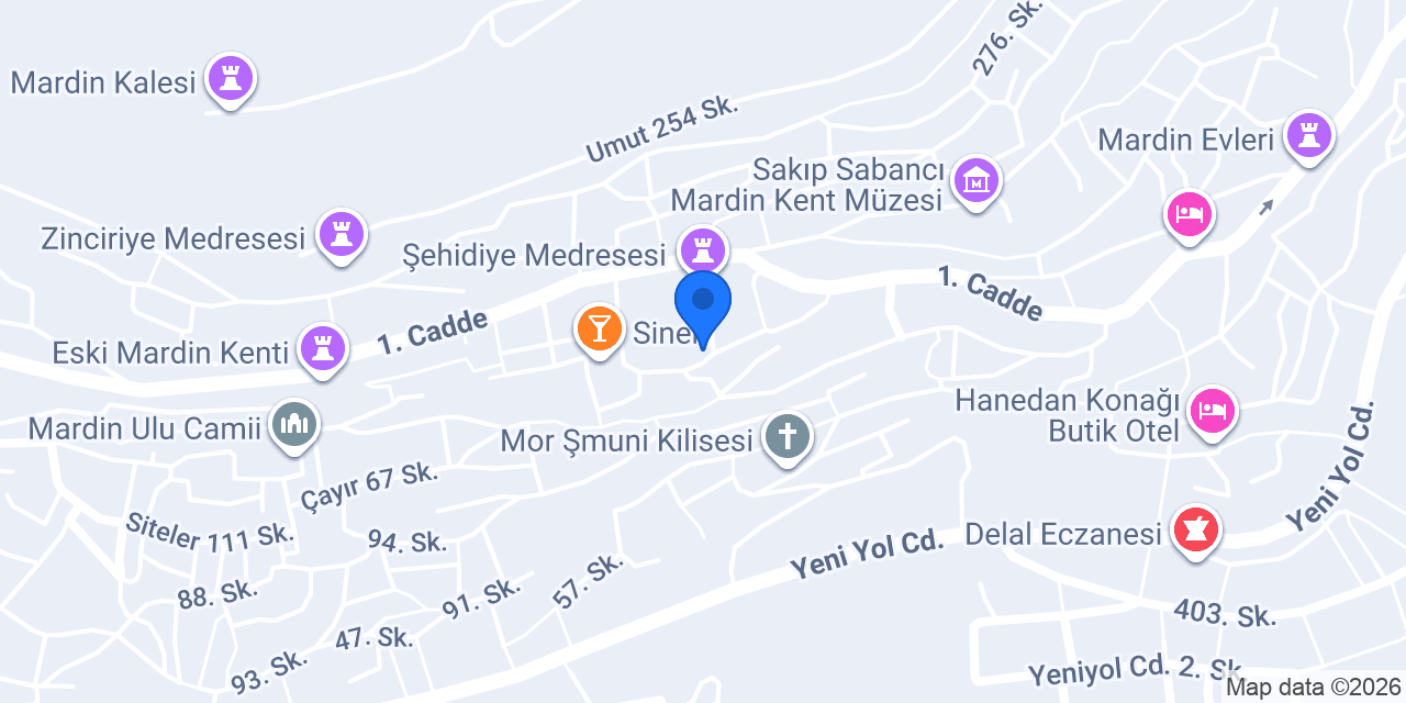 Dara Konağı konumu