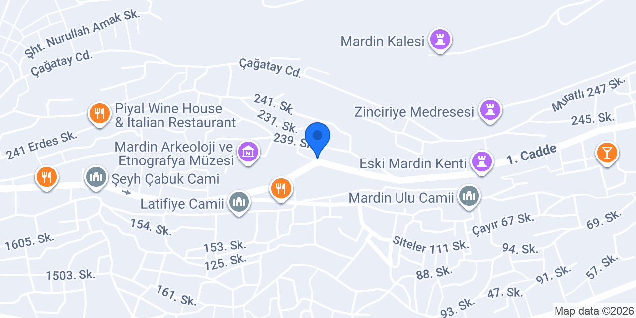 Bağdadi Restaurant konumu