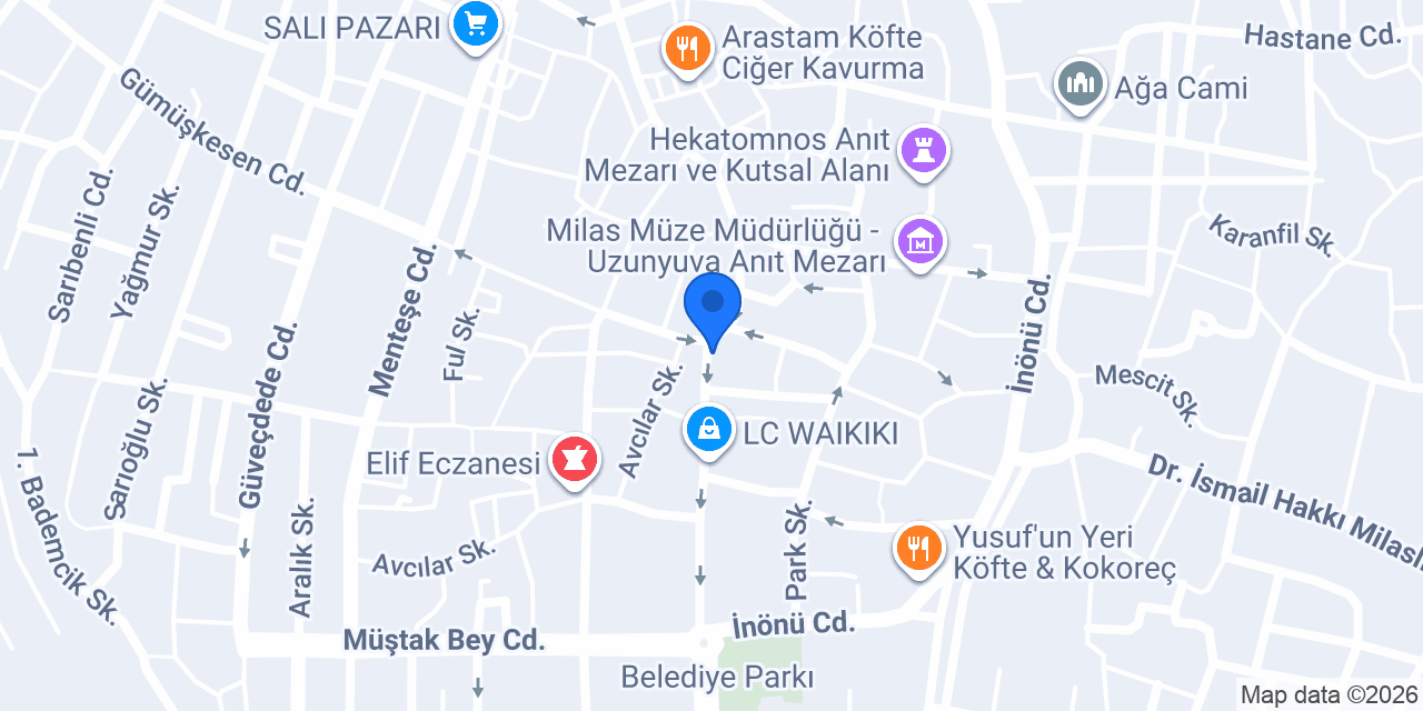 Atasun Optik konumu