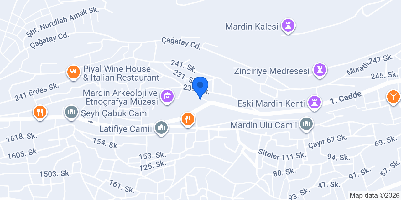Mardin Nahıl Misafirevi konumu