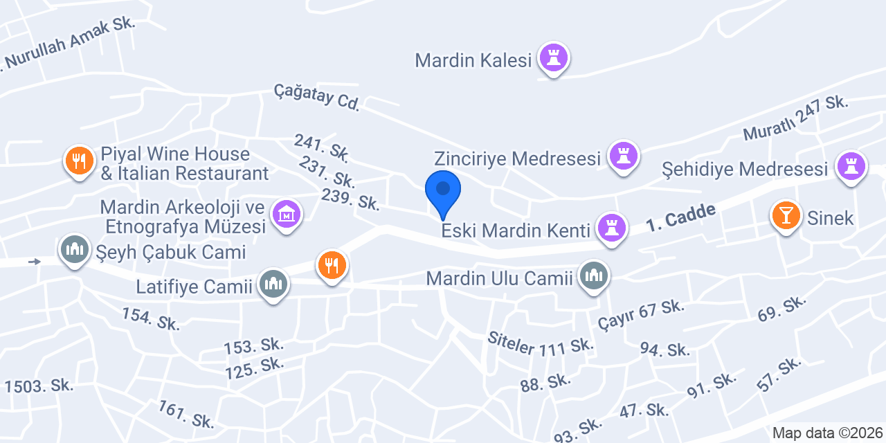 Kadim OTEL konumu