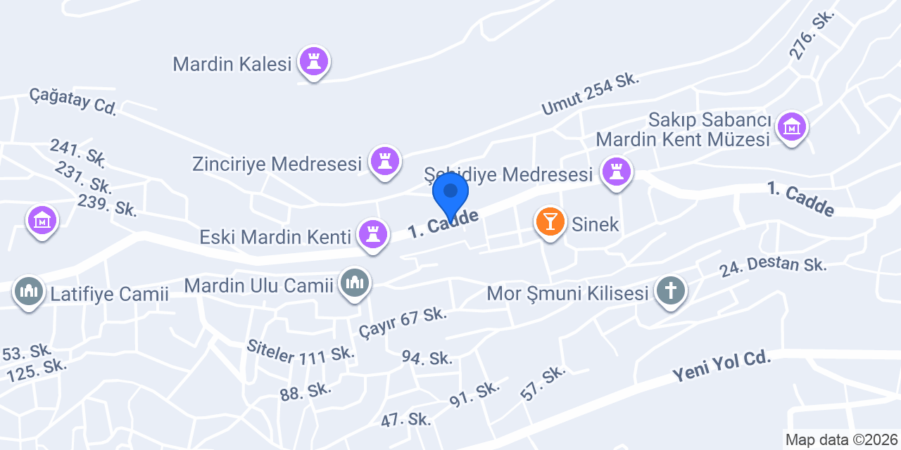 BEYTŞAHIM 2.Şube Süryani Çöreği konumu