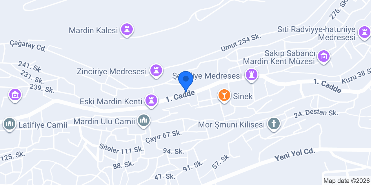 Yay Konağı konumu