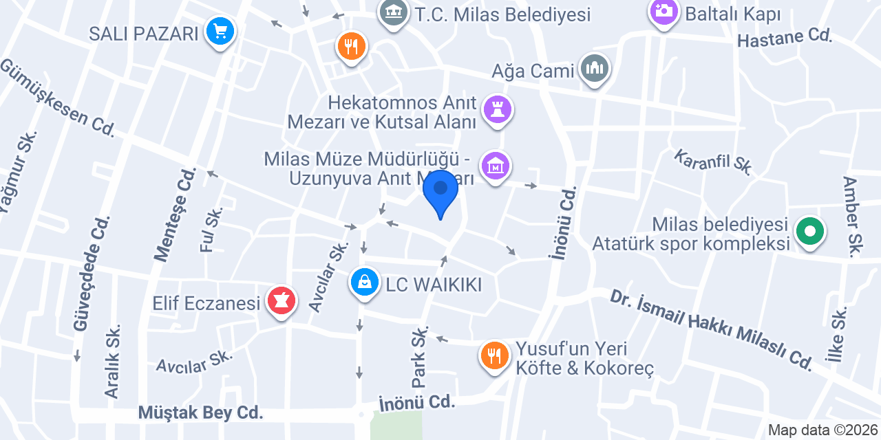 Argül Danışmanlık Muğla Şubesi konumu
