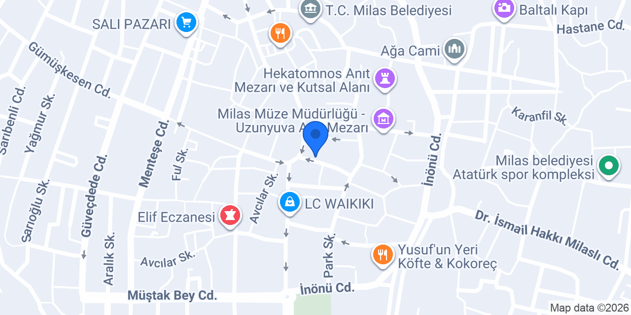 Ekin Medikal konumu