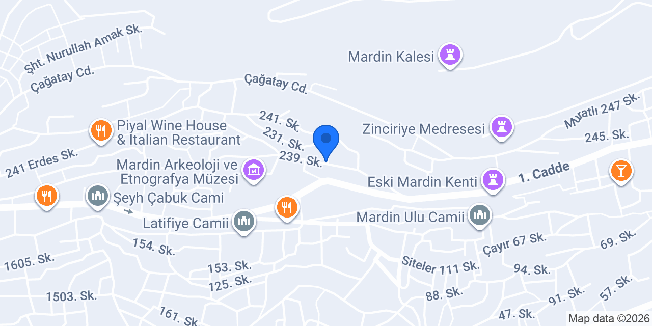 Ana Talia House konumu