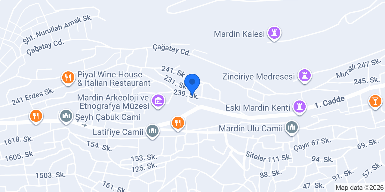 İzla art Cafe konumu