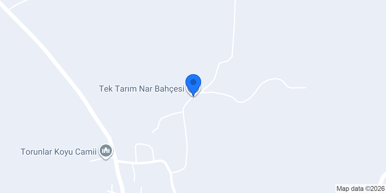 Tek Tarım Nar Bahçesi konumu