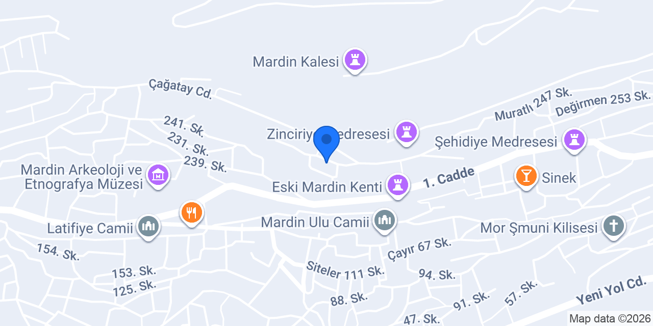 Sümerler Konağı konumu