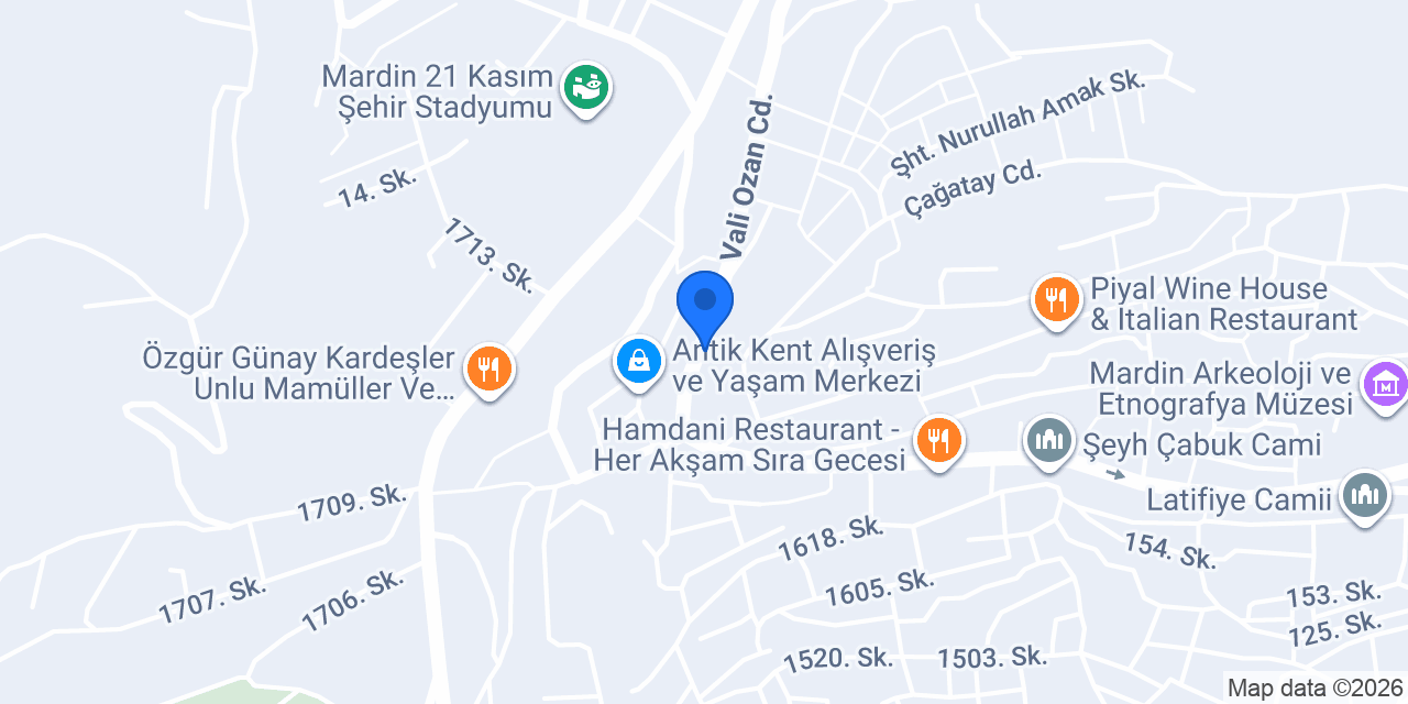 Antik Kadayıf konumu