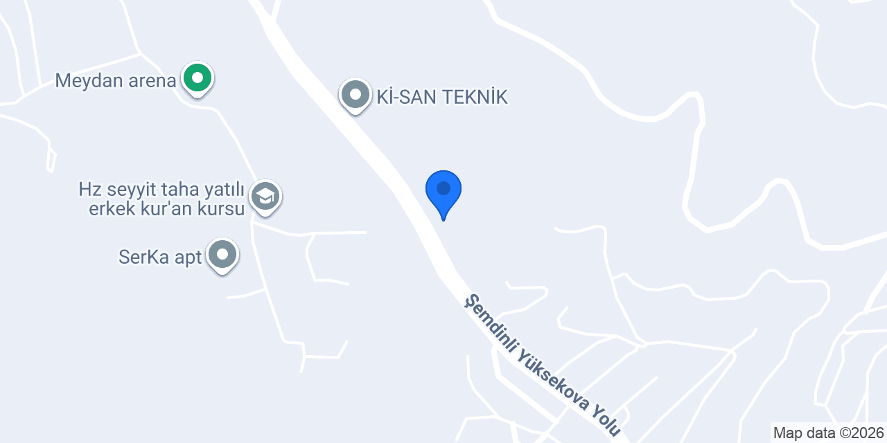 ELİF ULUDAĞ MOBİLYA ŞEMDİNLİ konumu