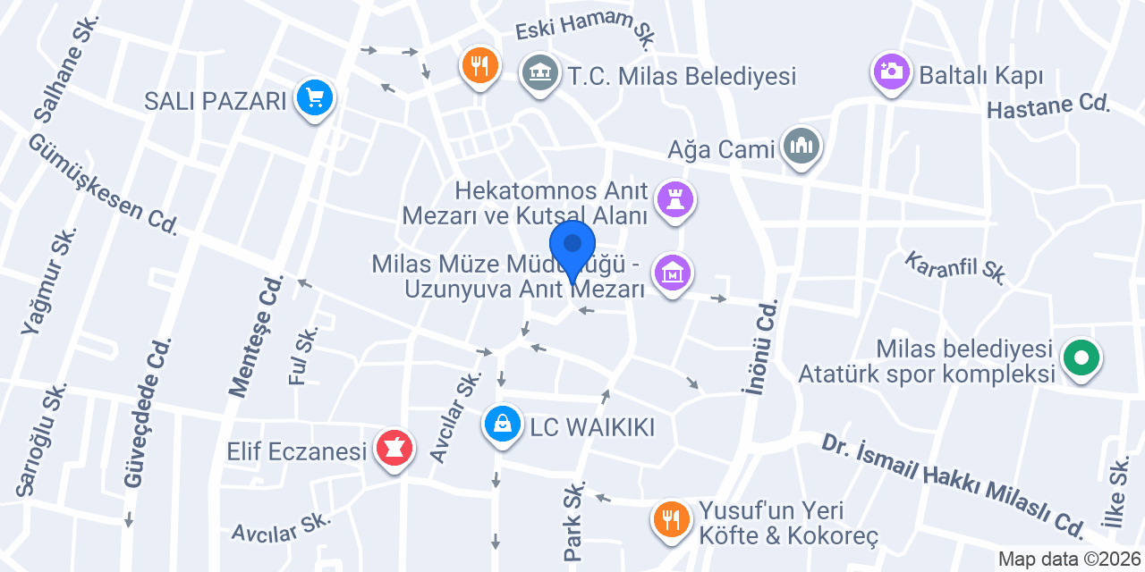 Eylül Matbaası konumu