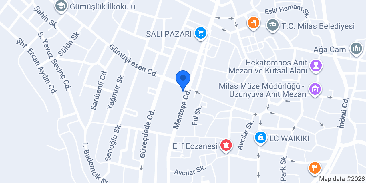 Karya Sürücü Kursu konumu