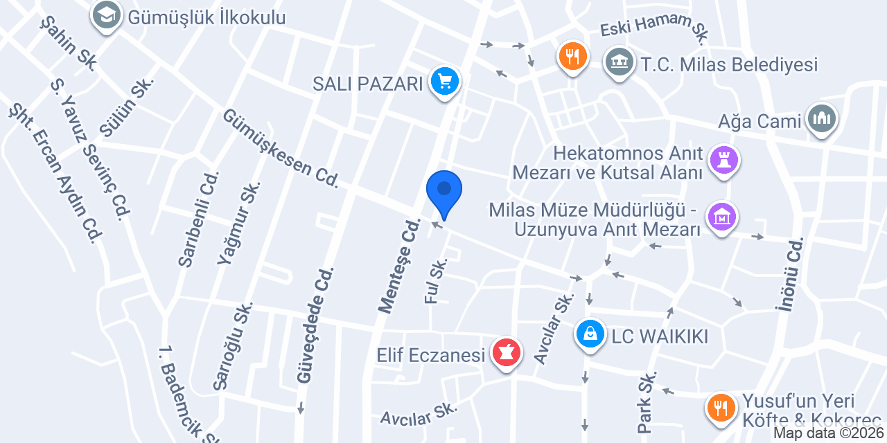 Deniz Konfeksiyon konumu
