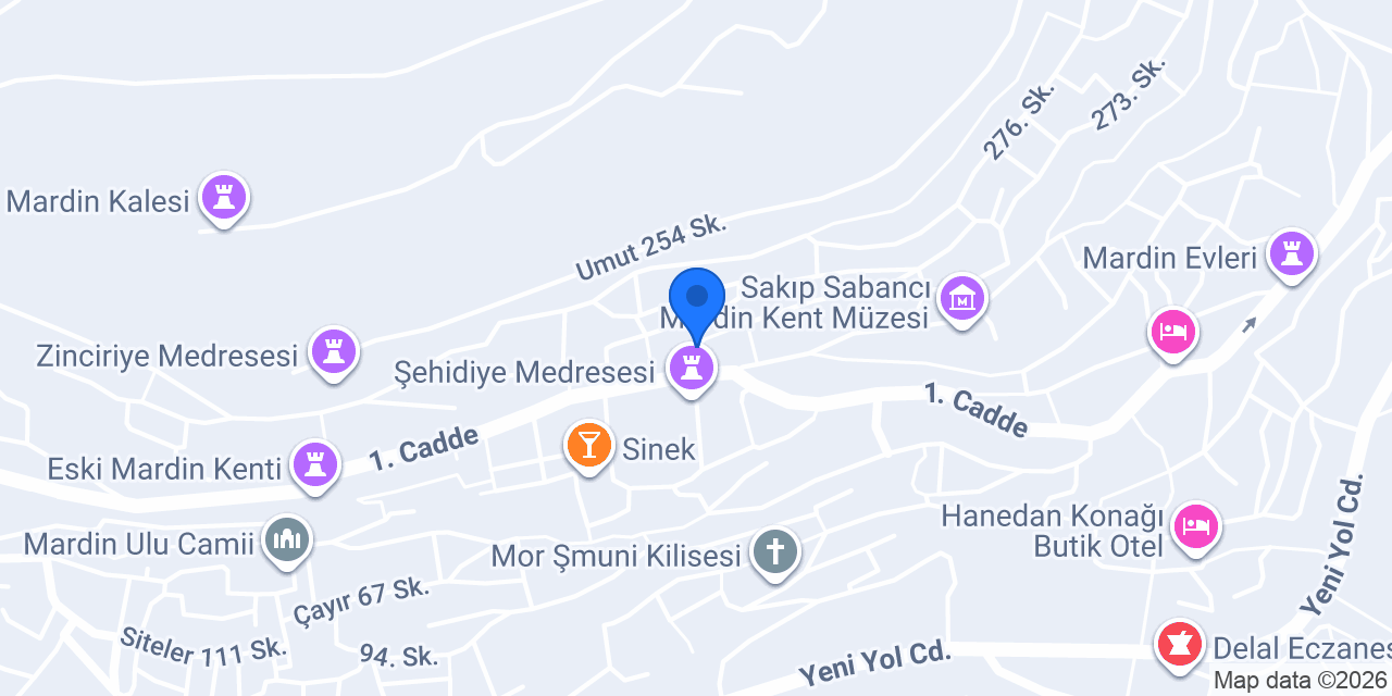 Mec Konak konumu