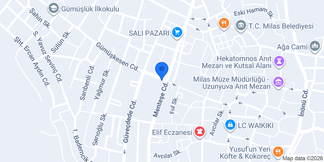 Yalçın Elektrik konumu