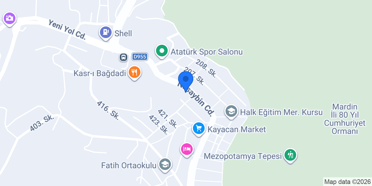 VitrA - Artema - Ertekin Ticaret konumu