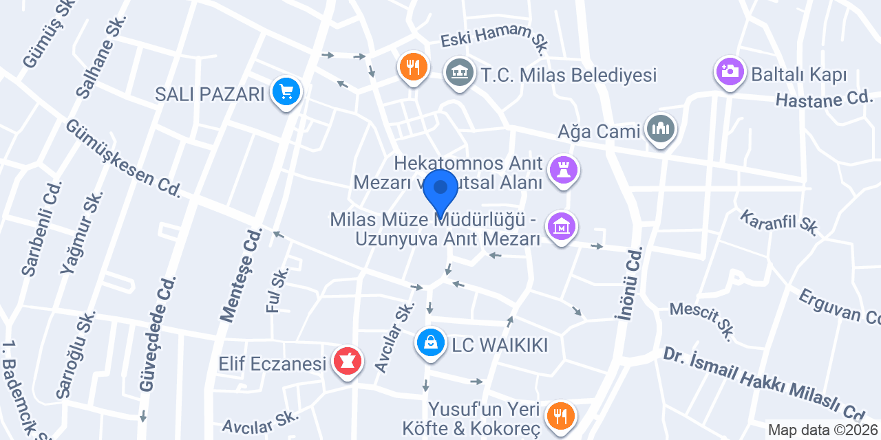Akkaya Optik konumu