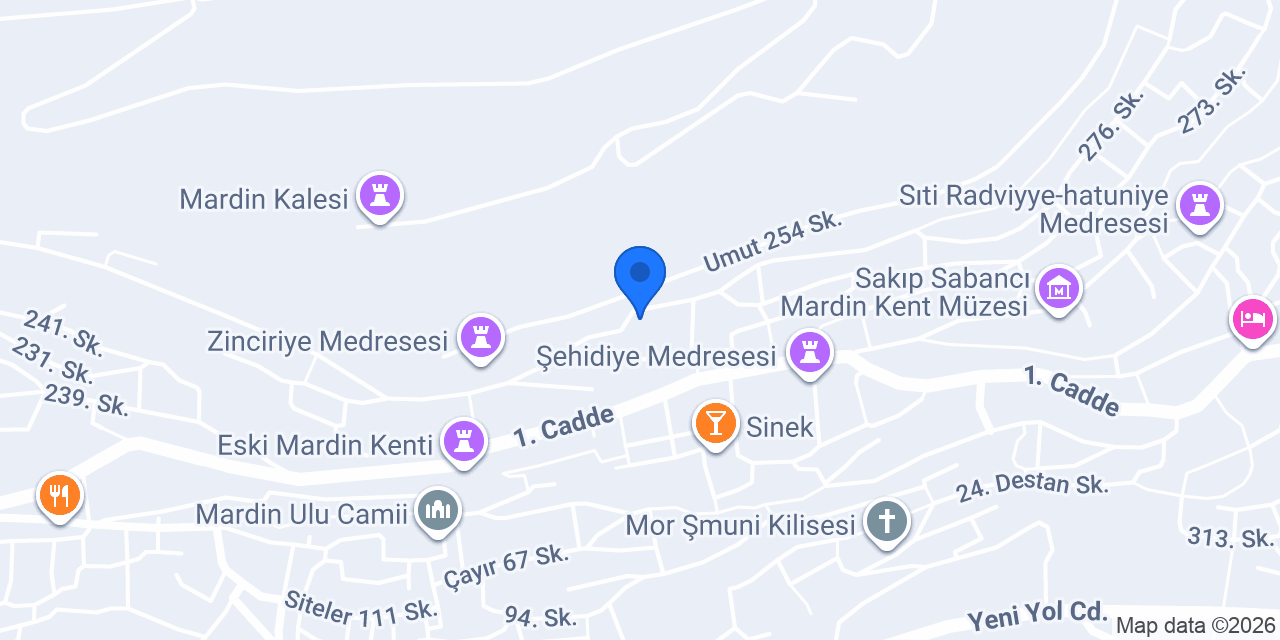 The Republic Cafe Mardin konumu