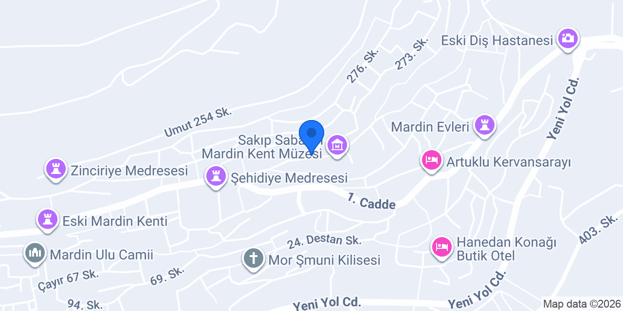 Sıltos Butik Otel konumu