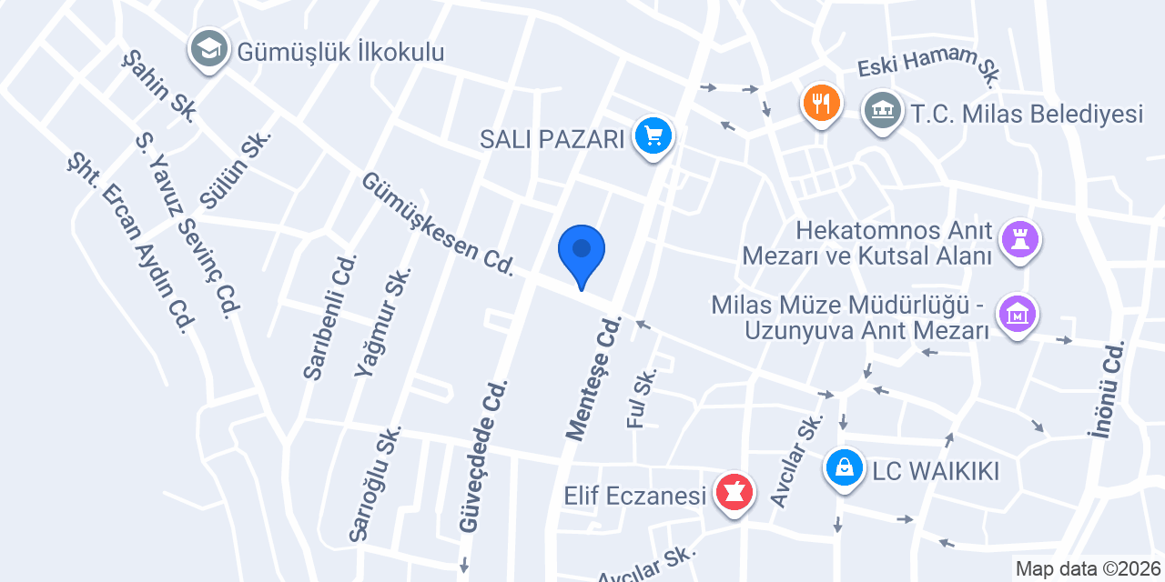 Doğan Taksi konumu