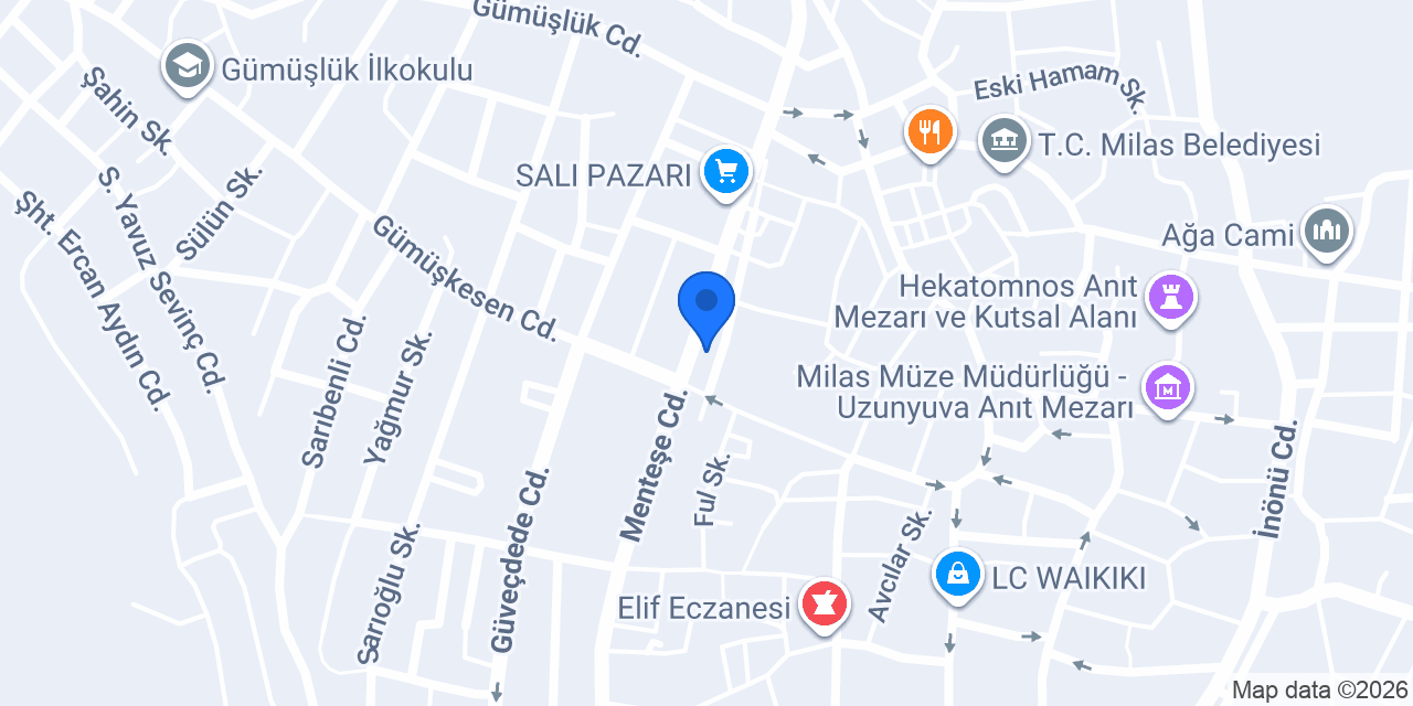 KARABIYIK ECZANESI konumu