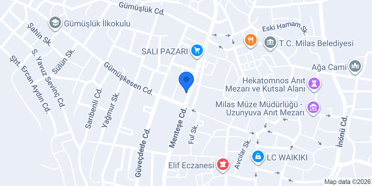 Takım Et Galerisi konumu