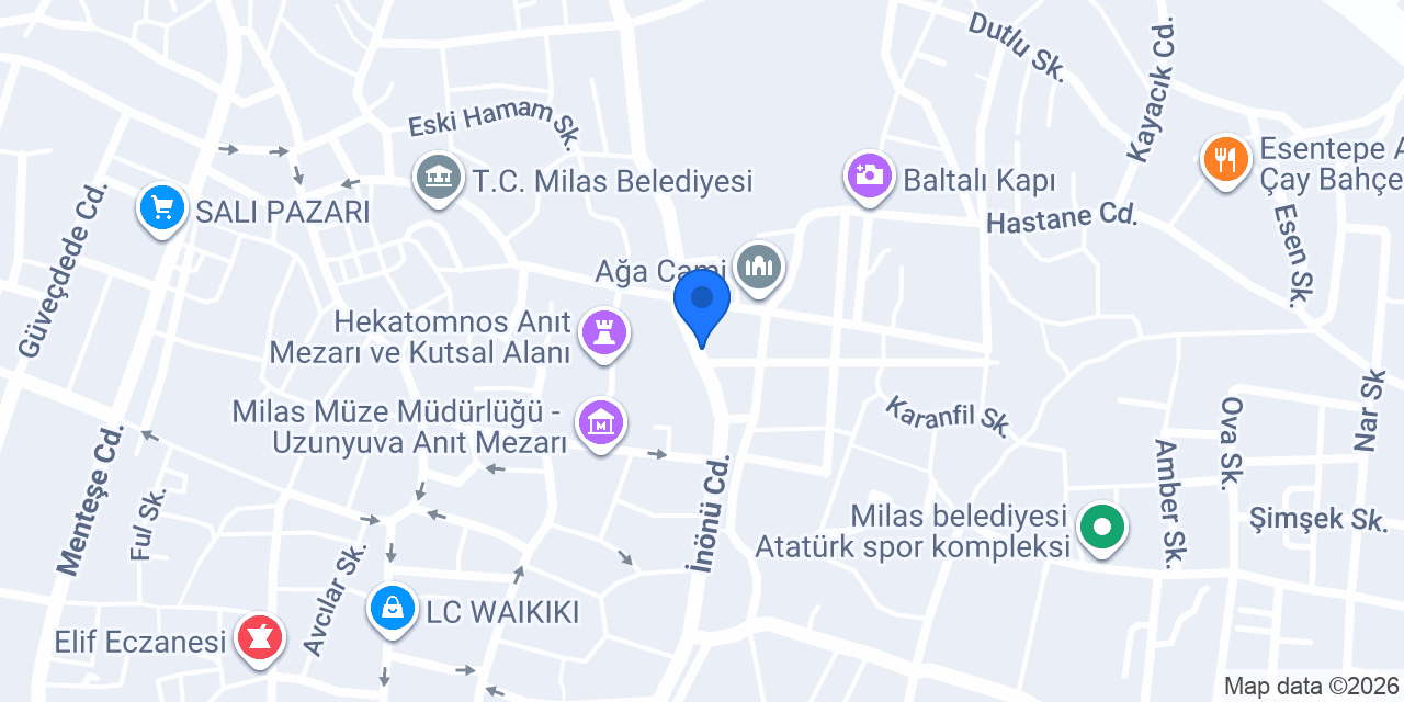 Sodra Çiçekevi konumu