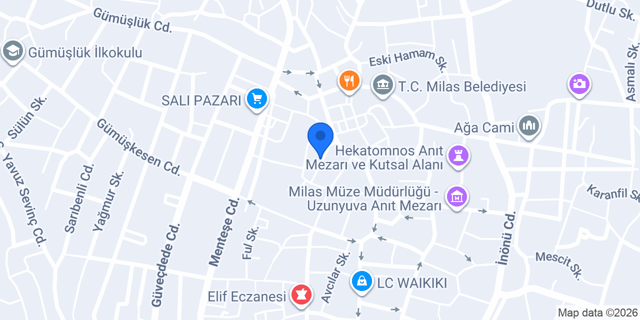 Akdemir Matbaası konumu