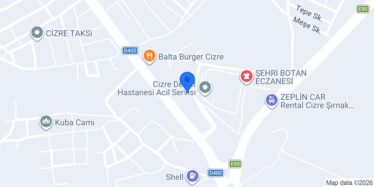 DENG İŞİTME MERKEZİ konumu
