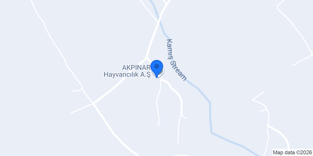AKPINAR Hayvancılık A.Ş. konumu