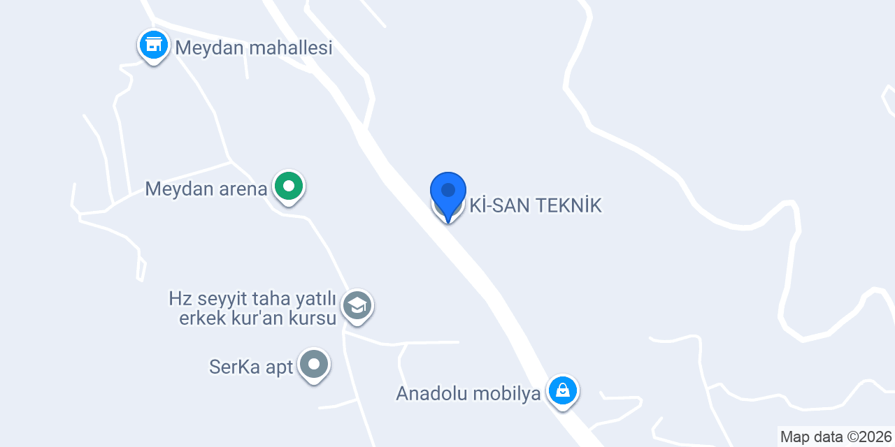 Kİ-SAN TEKNİK konumu
