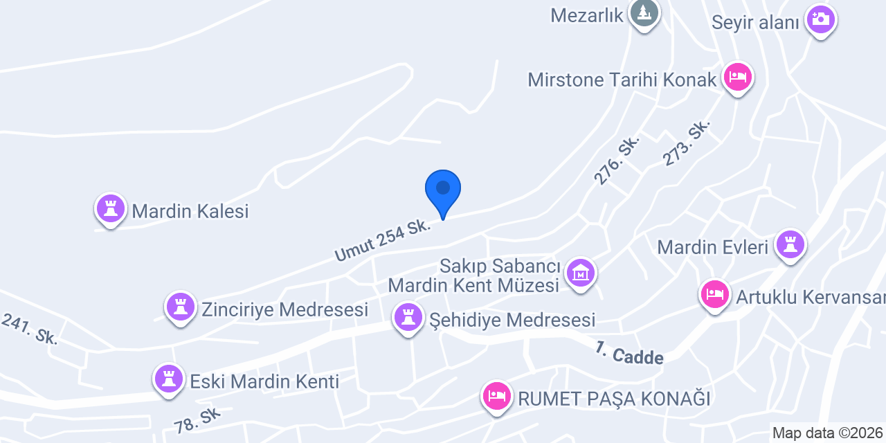 İnaros Hotel & Cafe konumu