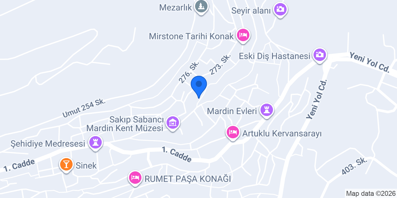 Firdevs Konağı konumu