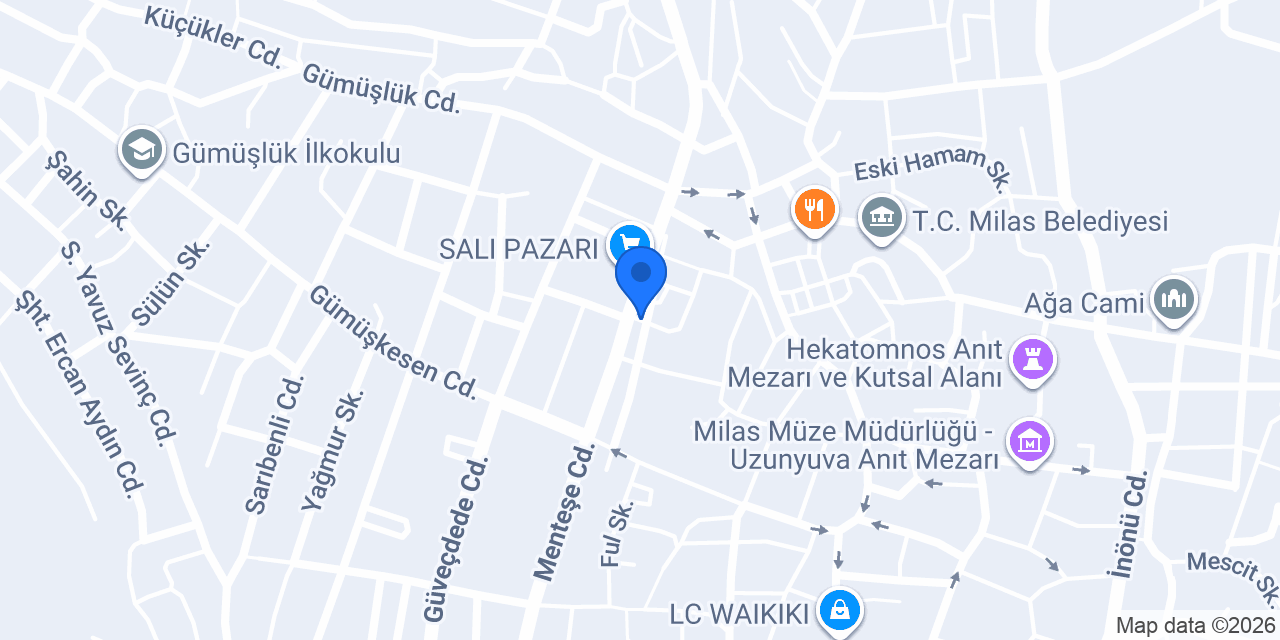 TOSTA CAFE MİLAS konumu
