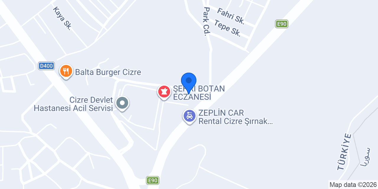 Zelal Eczanesi konumu