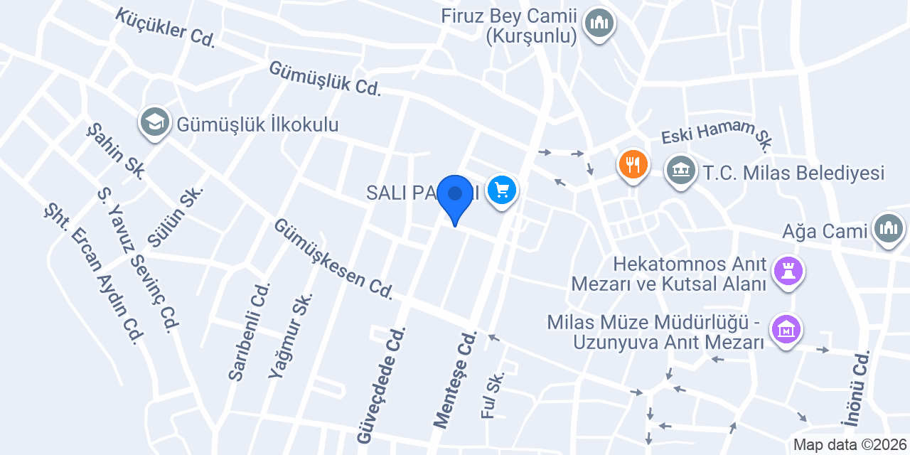 AKDEMİR AİLE KASABI konumu