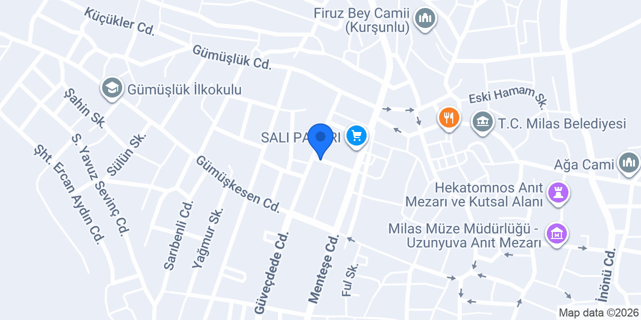 AVCIOĞLU Aile Kasabı konumu