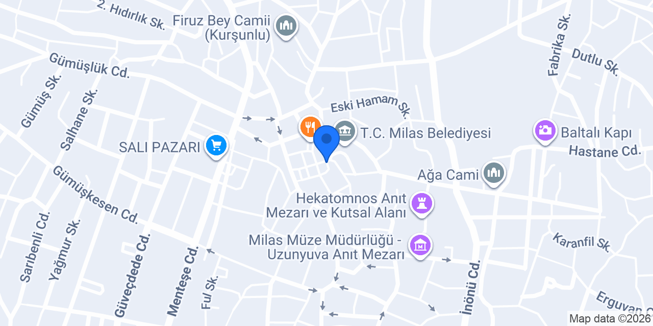 Muğla Seyyah Turizm Seyahat Acentesi konumu