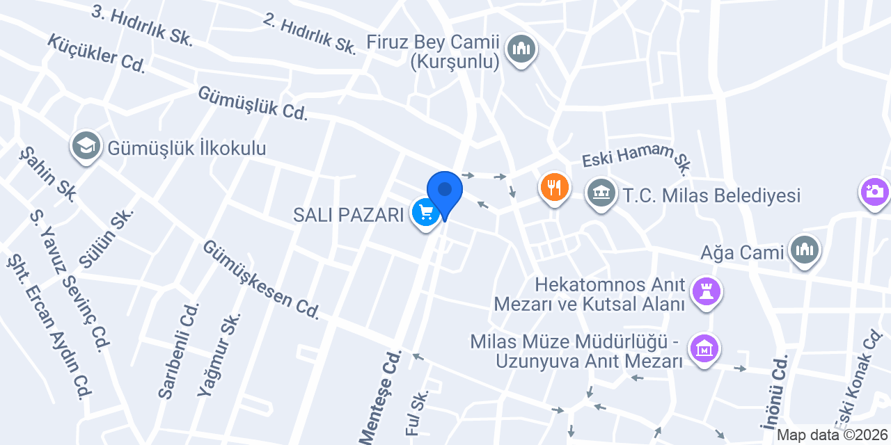 Diş Hekimi Merve Değirmen konumu