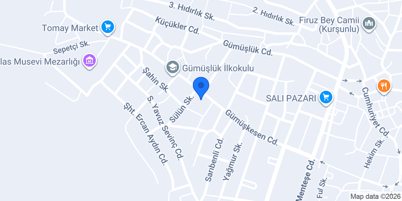 Ihlamur Cafe Milas konumu