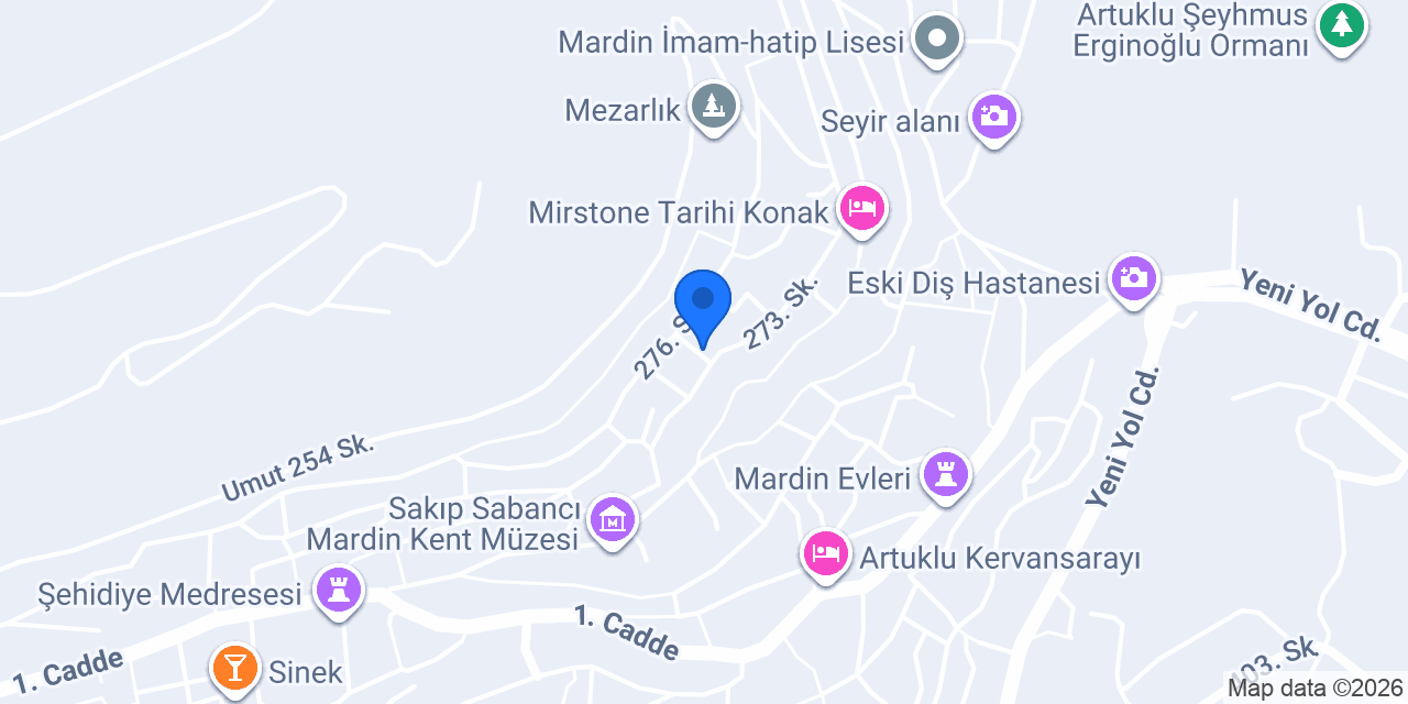 Mihreden Esintiler konumu
