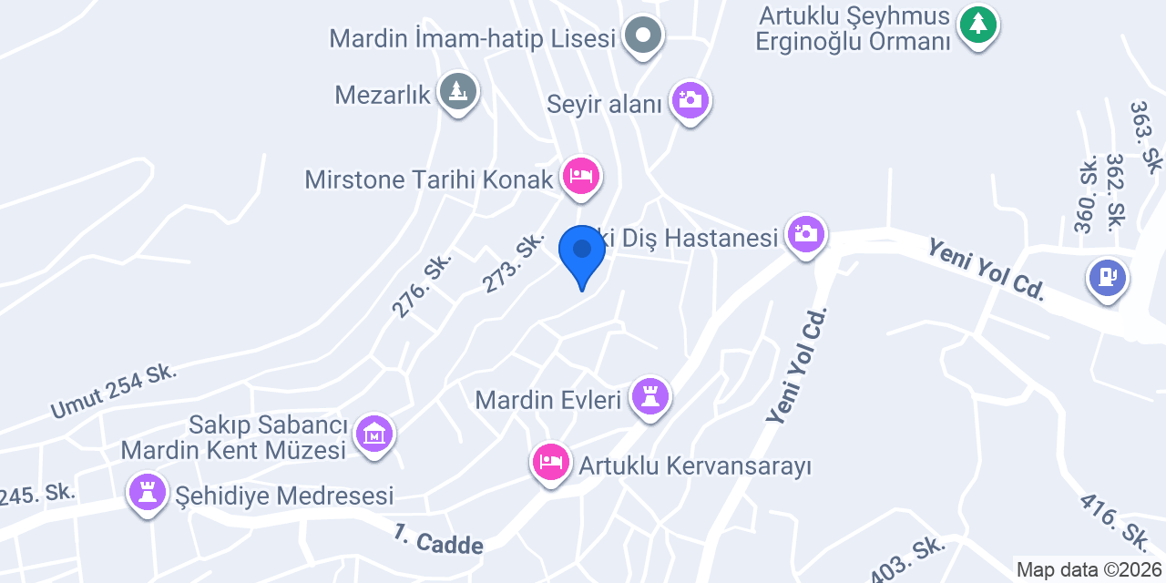 Çelbira konak & butik otel konumu
